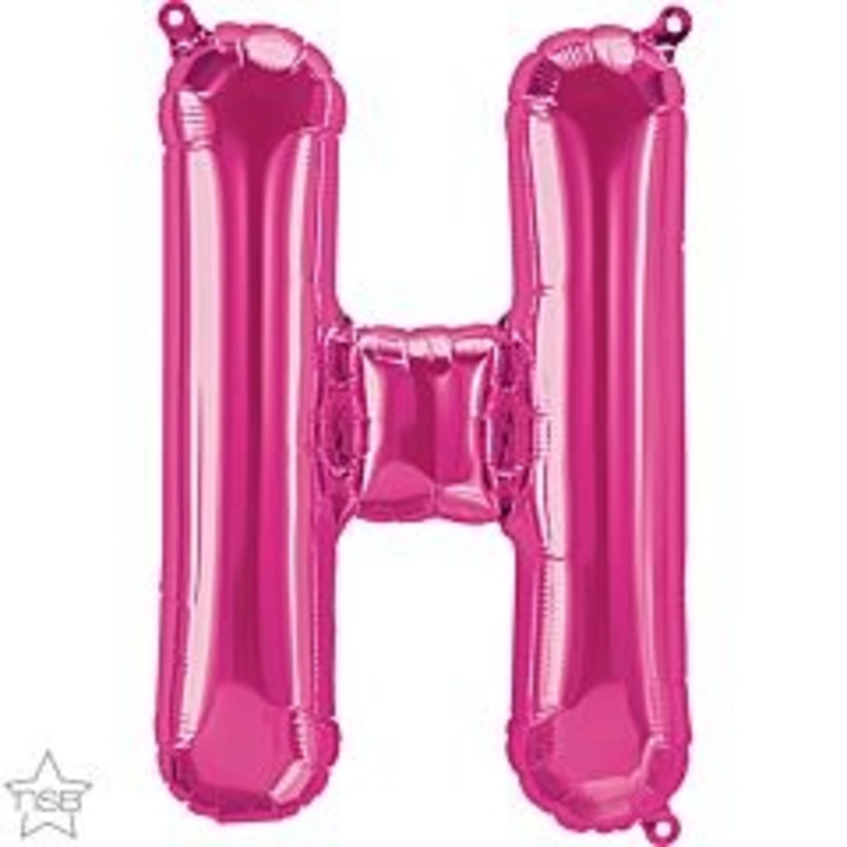 16" Letter H Pink