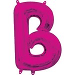 16" Letter B Pink