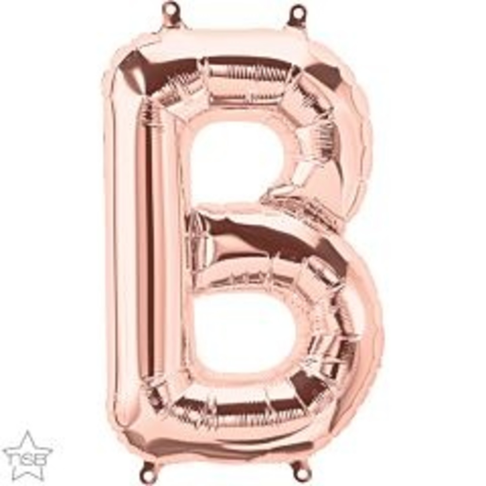 16" Letter B Rose Gold