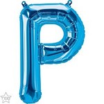 16" Letter P Blue