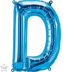 16" Letter D Blue