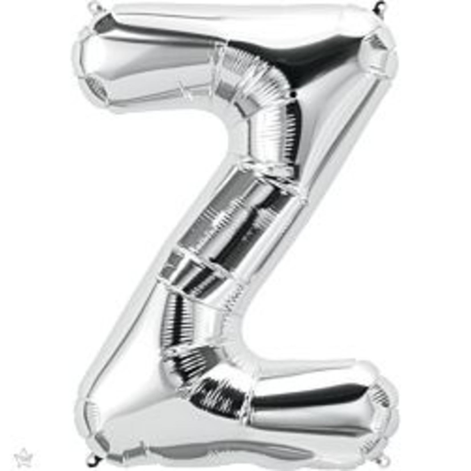 34" Letter Z Silver