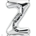 40" Letter Z Silver