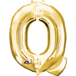 32" Letter Q Gold