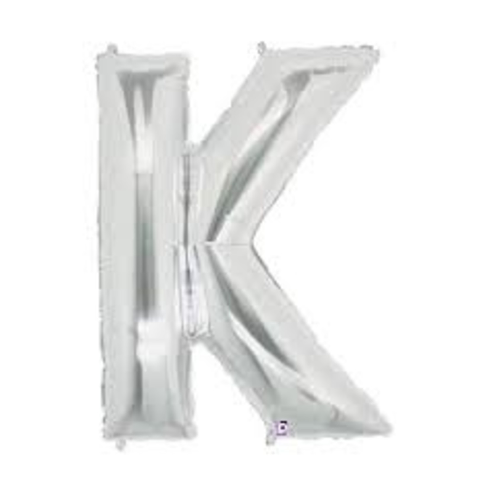 40" Letter K Silver