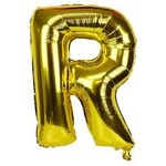 40" Letter R Gold