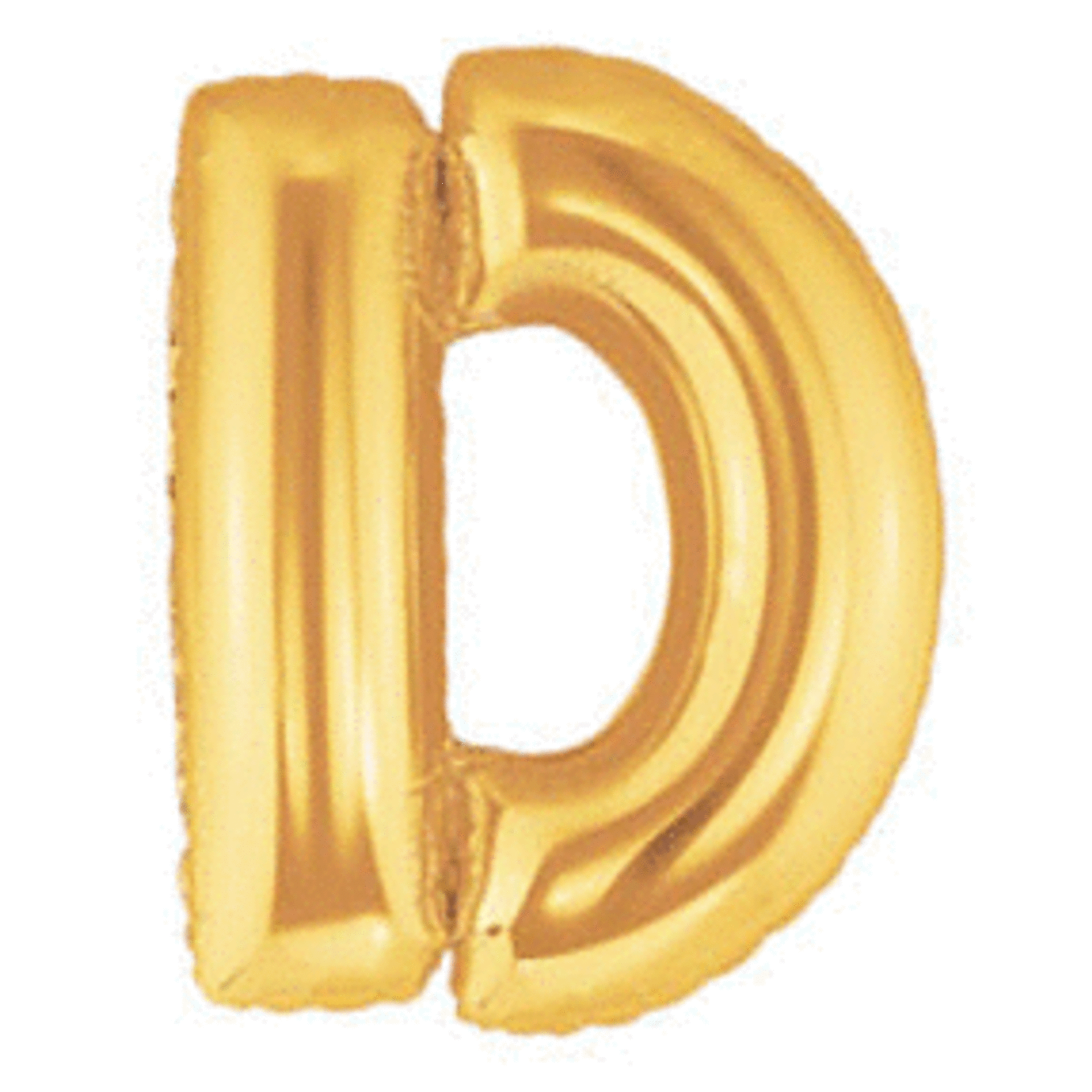 40" Letter D Gold