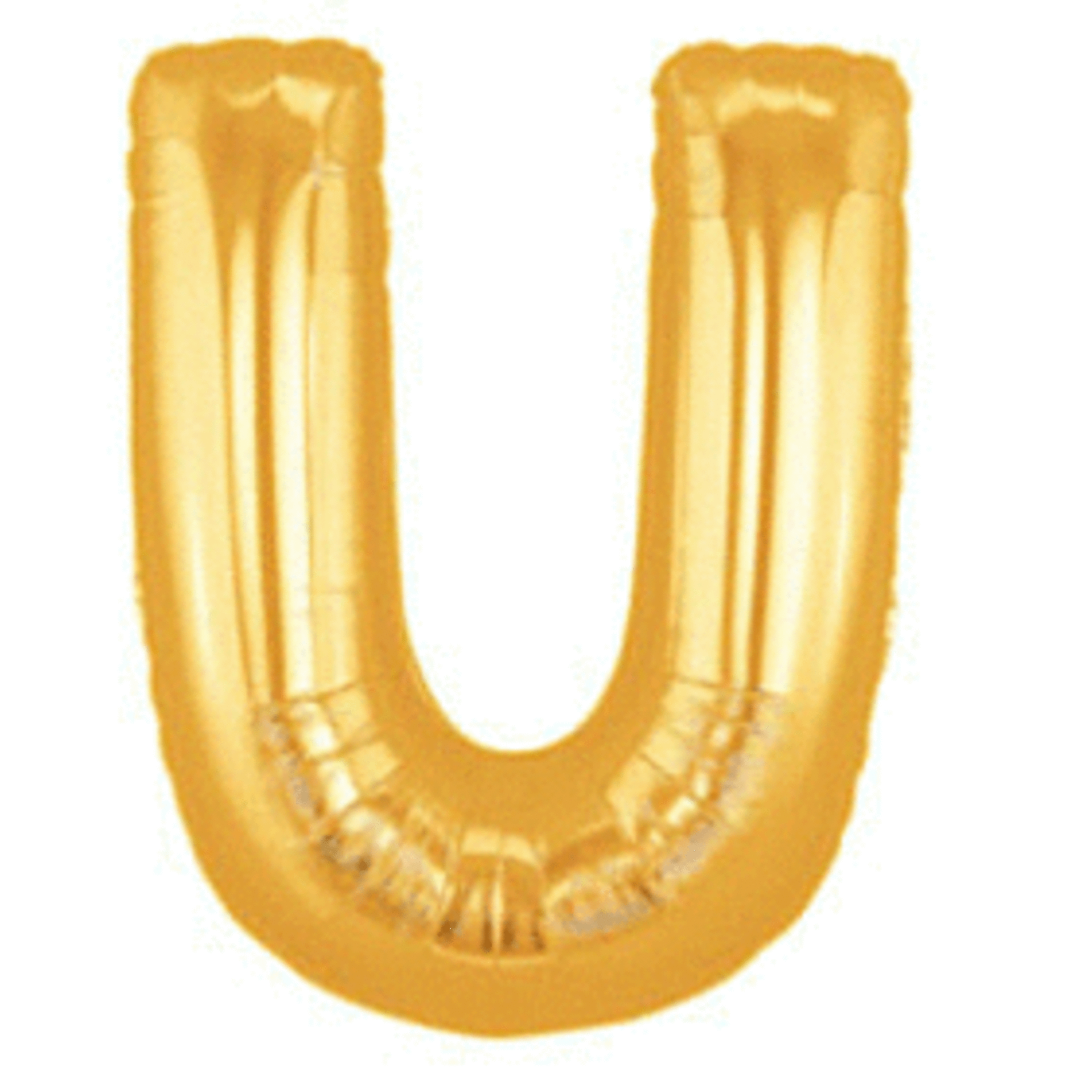 40" Letter U Gold