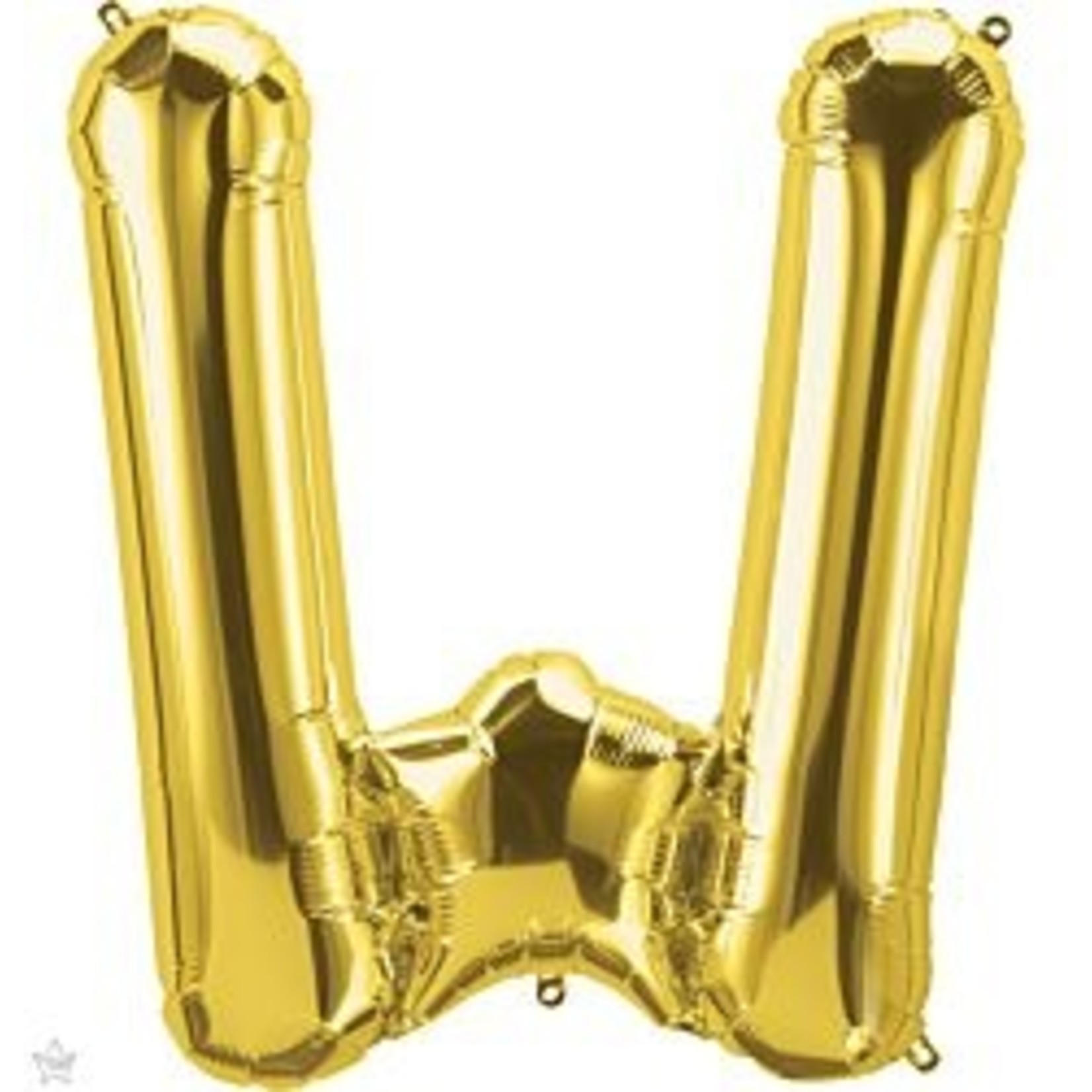 34" Letter W Gold