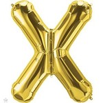 34" Letter X Gold