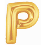 40" Letter P Gold