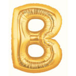 40" Letter B Gold