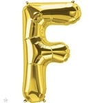 34" Letter F Gold