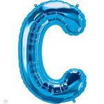 34" Letter C Blue