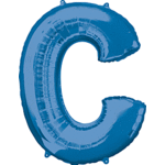 32" Letter C Blue