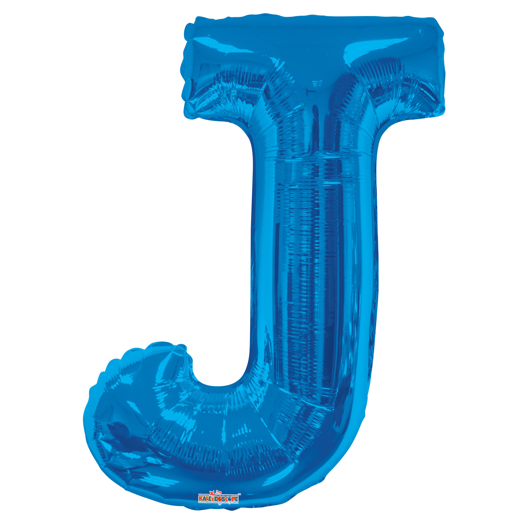 34" Letter J Blue