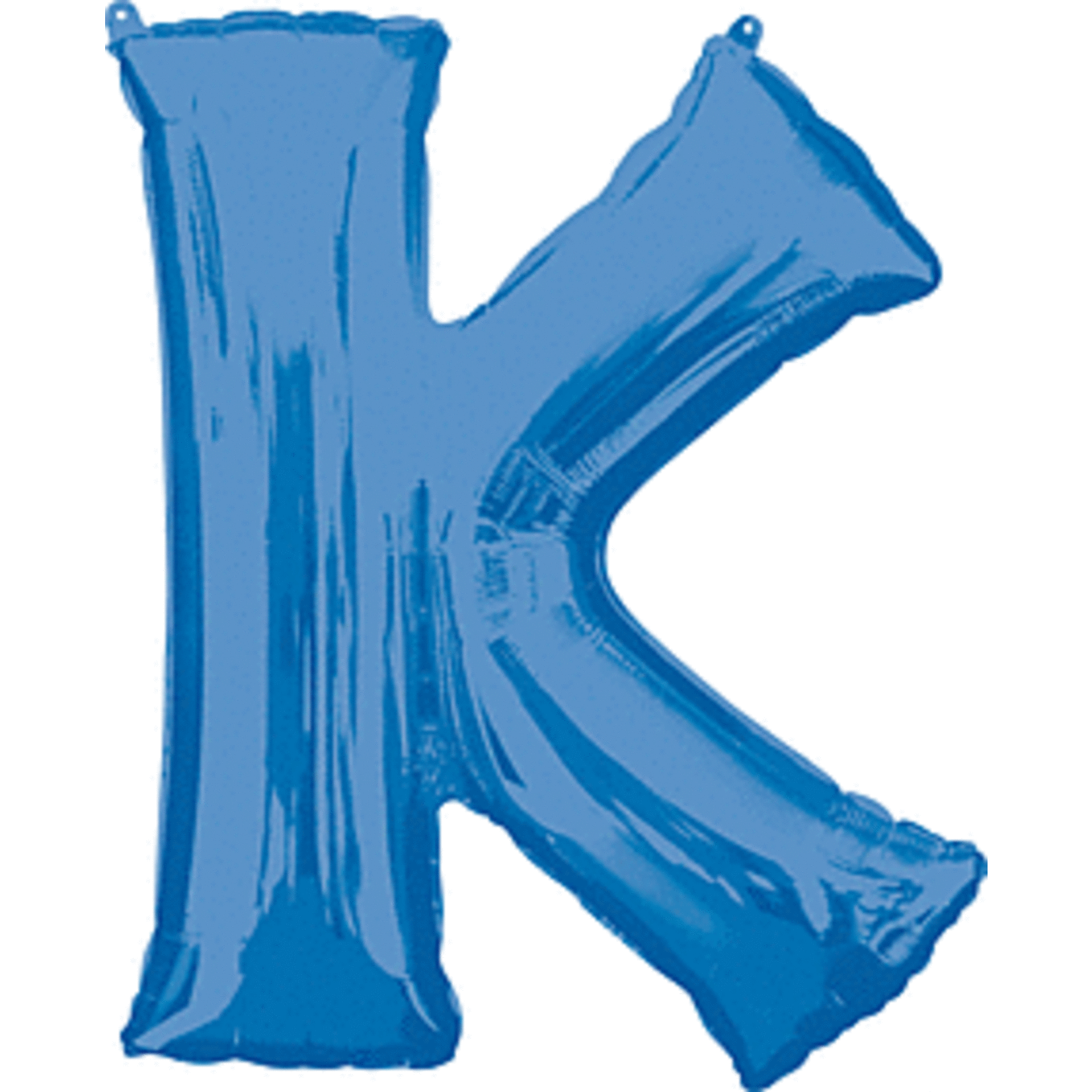 33" Letter K Blue
