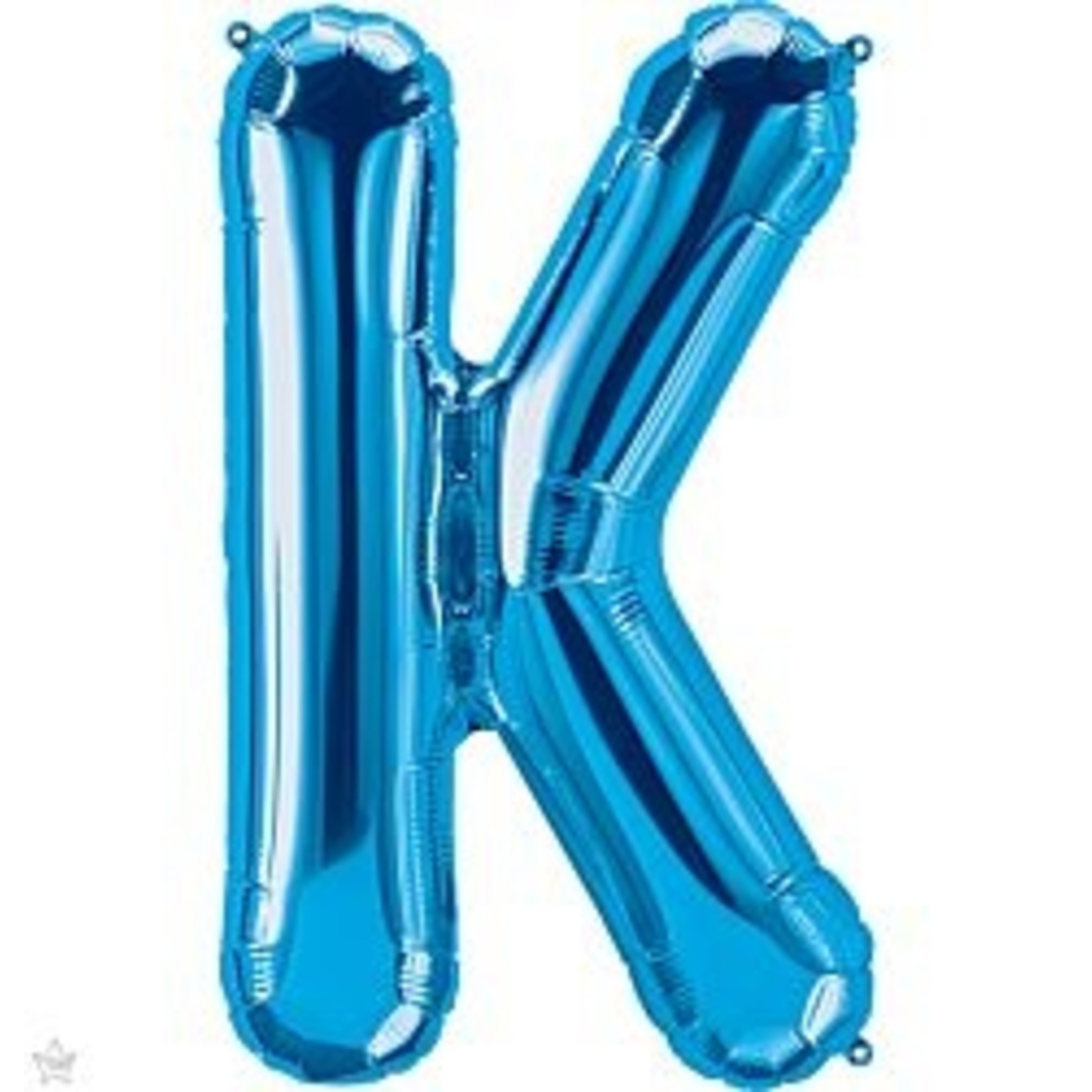 34" Letter K Blue