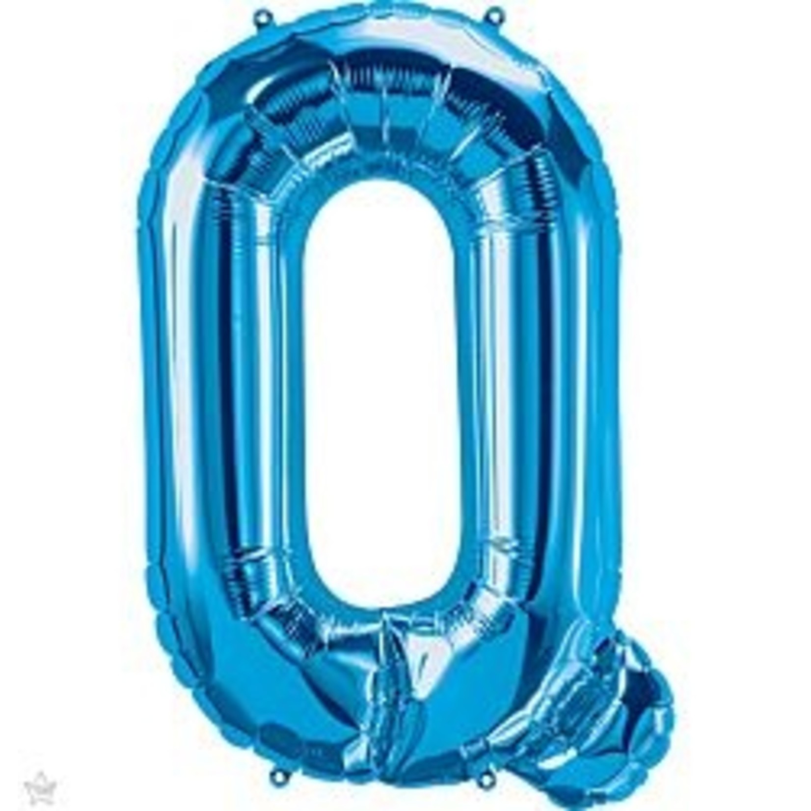 34" Letter Q Blue