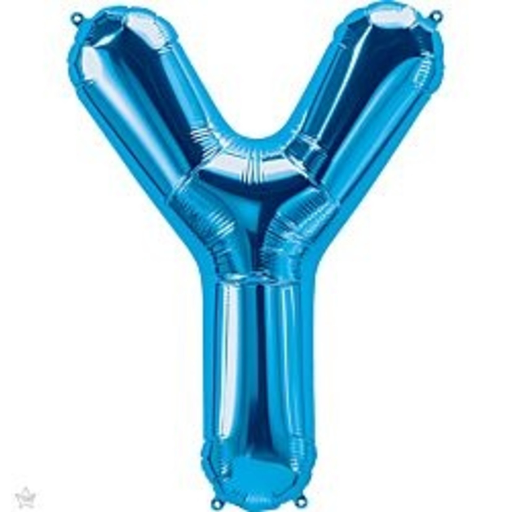 34" Letter Y Blue
