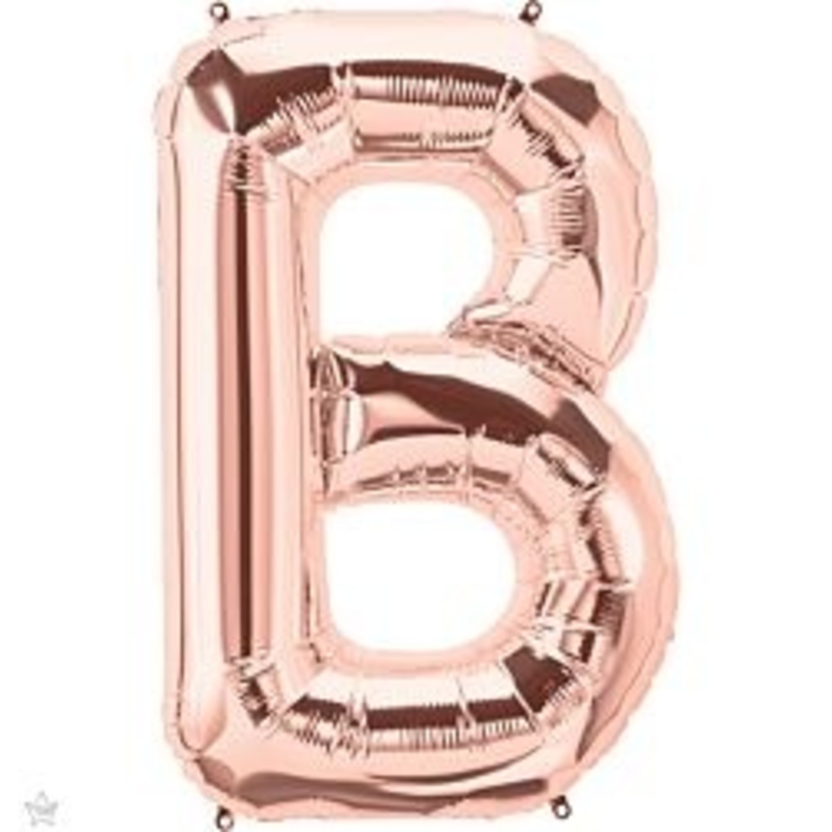 34" Letter B Rose Gold