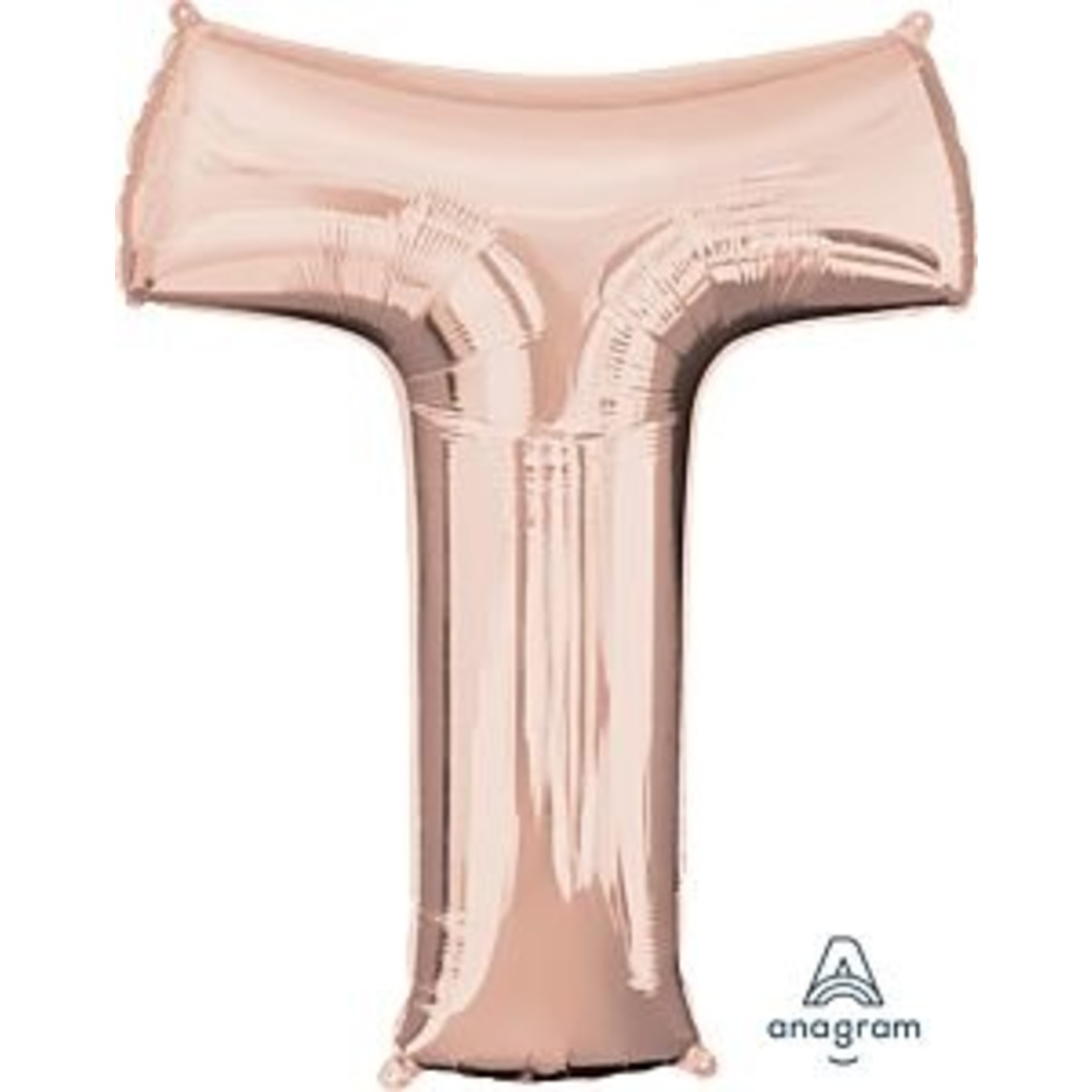 32" Letter T Rose Gold