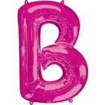 34" Letter B Pink