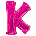 34" Letter K Magenta