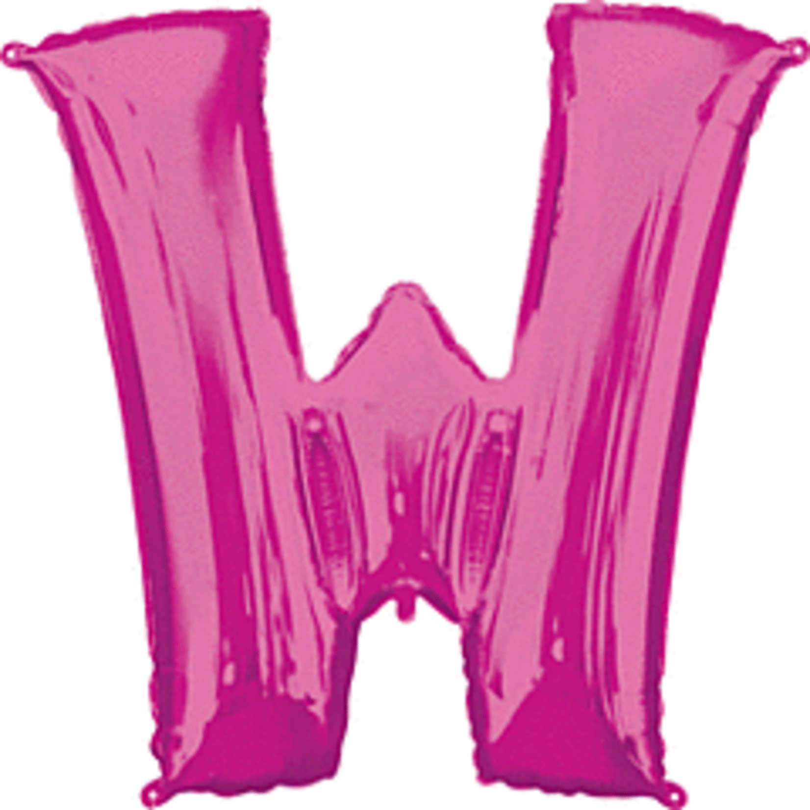 33" Letter W Pink