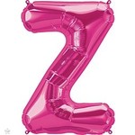 34" Letter Z Magenta