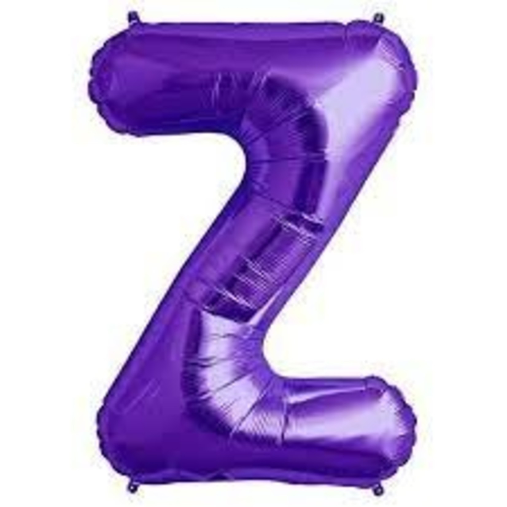 34" Letter Z Purple