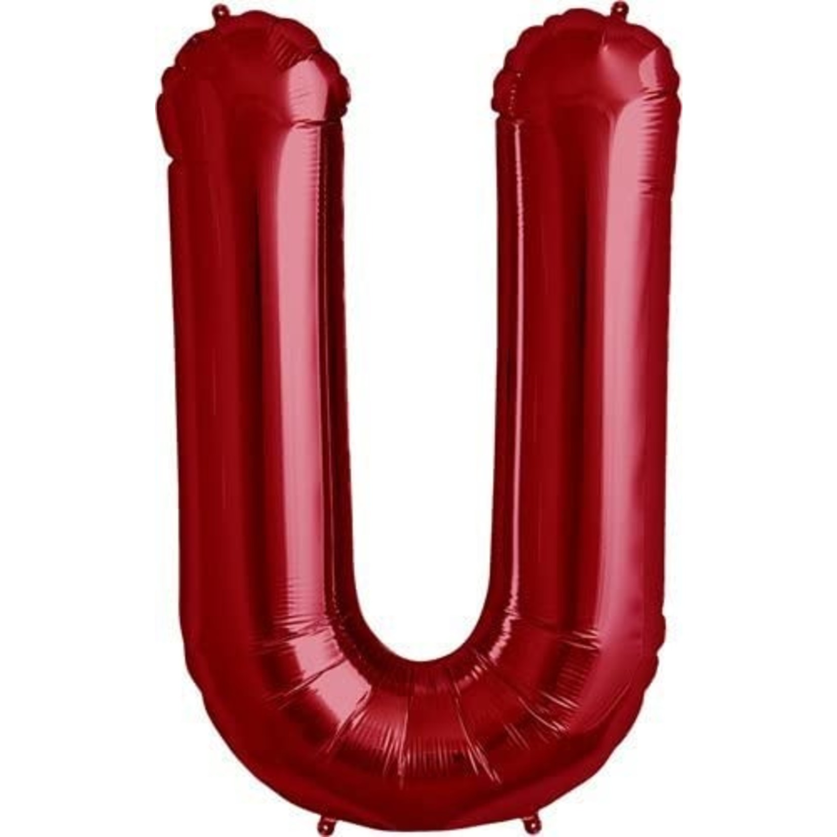 34" Letter U Red