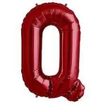 34" Letter Q Red