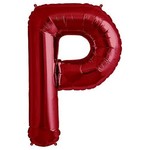 34" Letter P Red