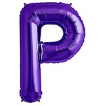 34" Letter P Purple