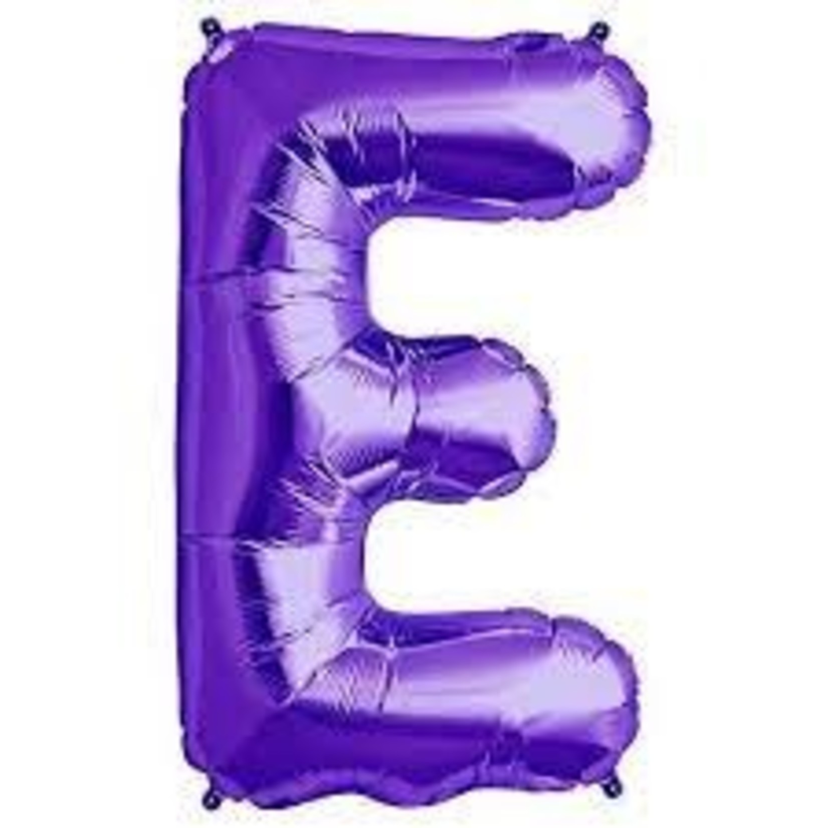 34" Letter E Purple
