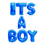 16" 'ITS A BOY' Blue 7pc