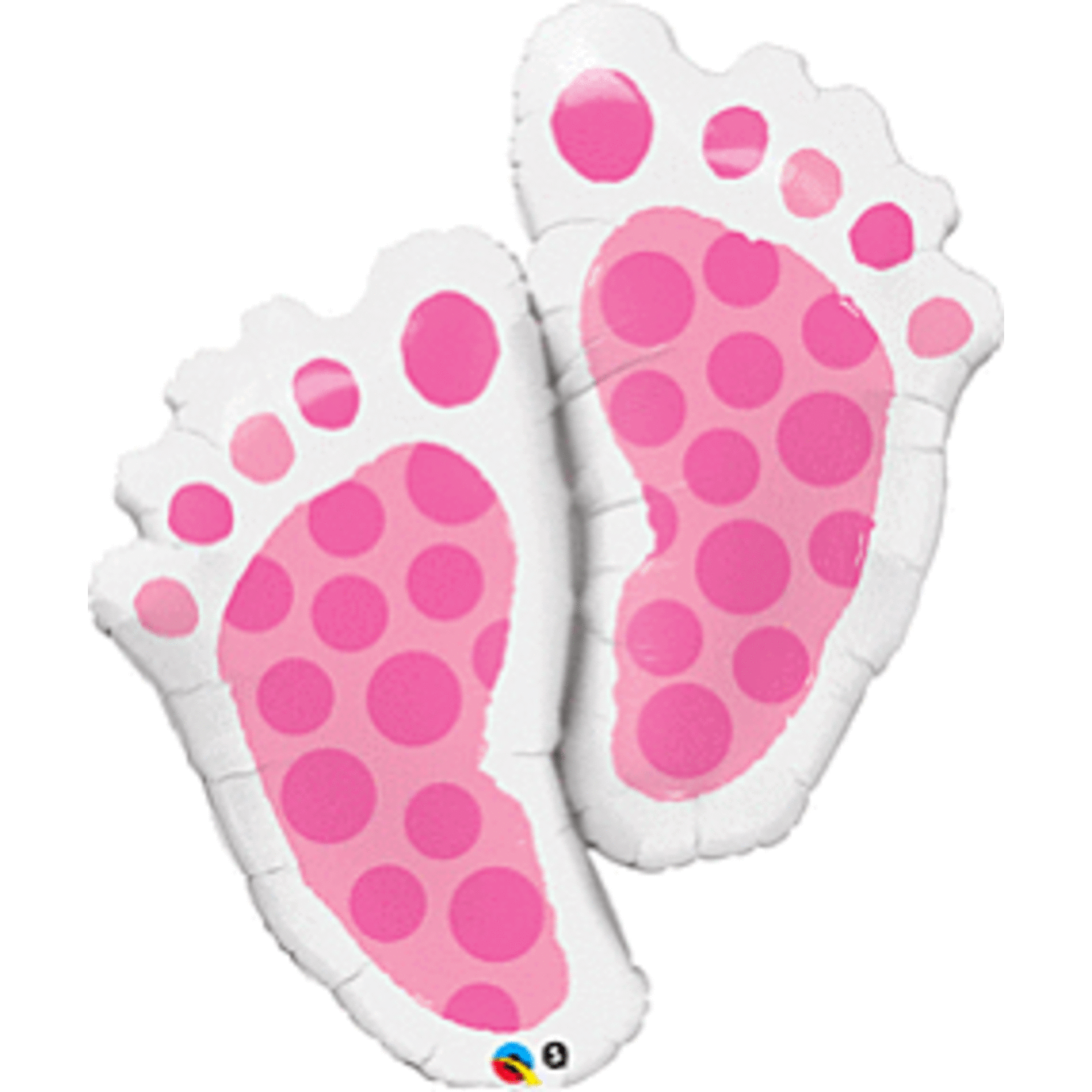 35" Baby Feet Pink