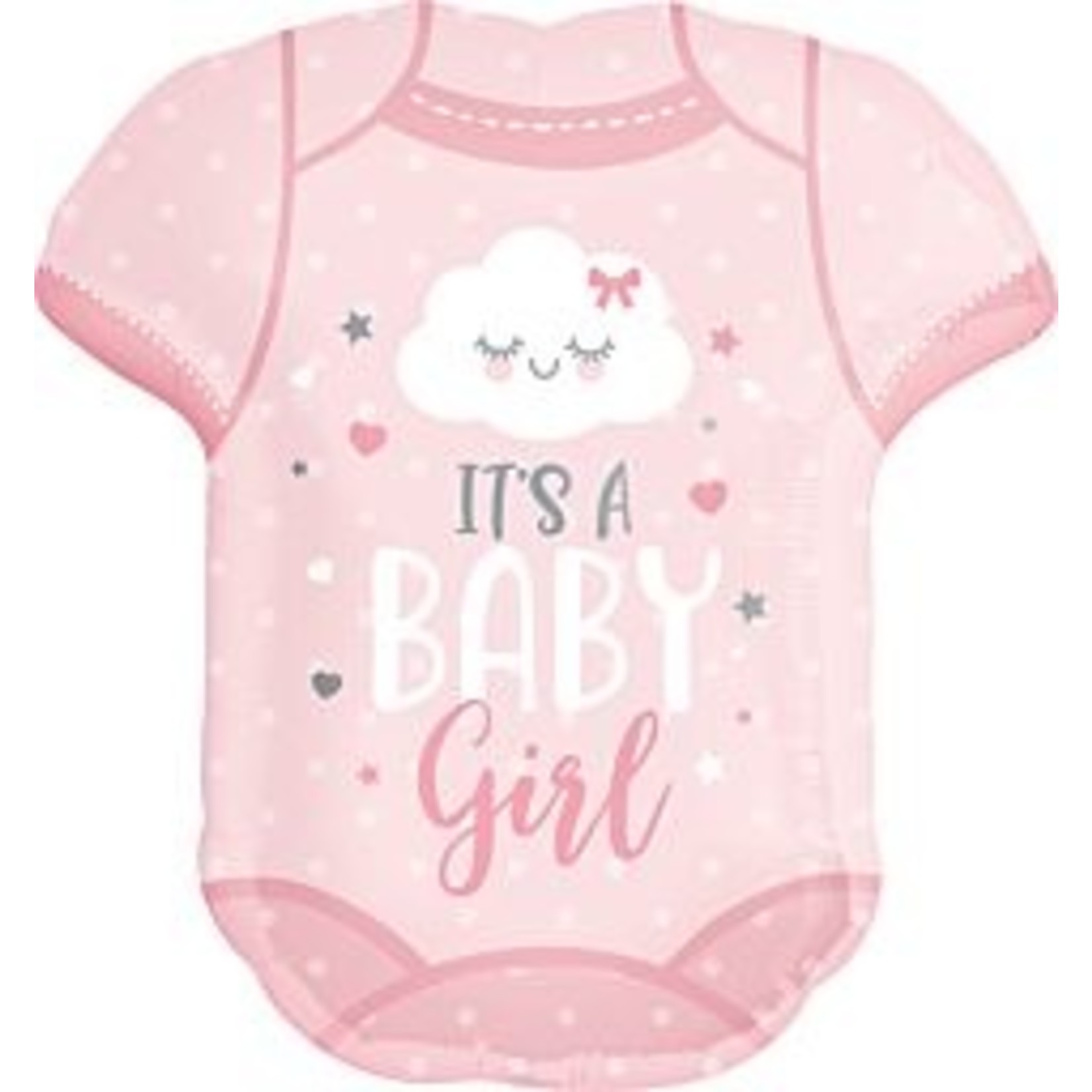 24" Baby Girl Onesie Shape