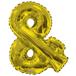 34" Symbol Ampersand Gold