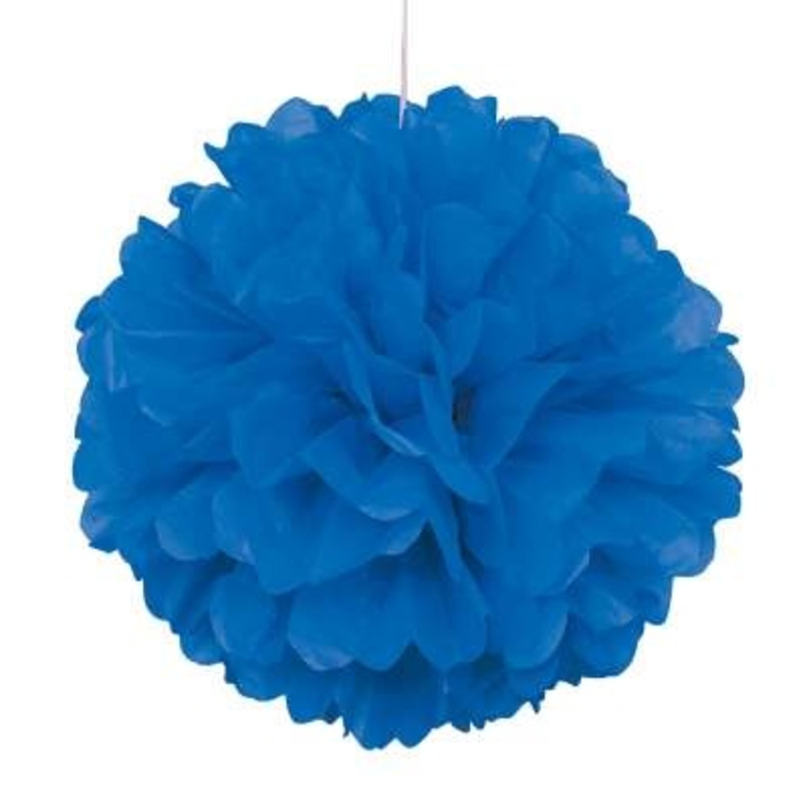 Royal Blue Puff Ball - Valentina's Party World