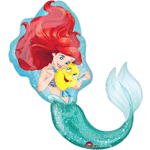 34" Little Mermaid Shape