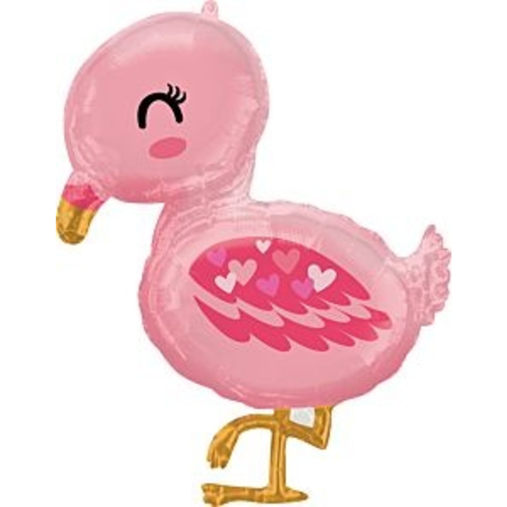 32" Flamingo Baby Shape