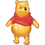 29" Big As Life Pooh Shape