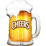 35" Cheers Beer Mug Shape