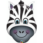 32" Zany Zebra