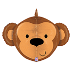 27" Dimensional Monkey Shape