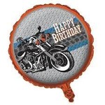 18" Cycle Shop Metallic Balloon