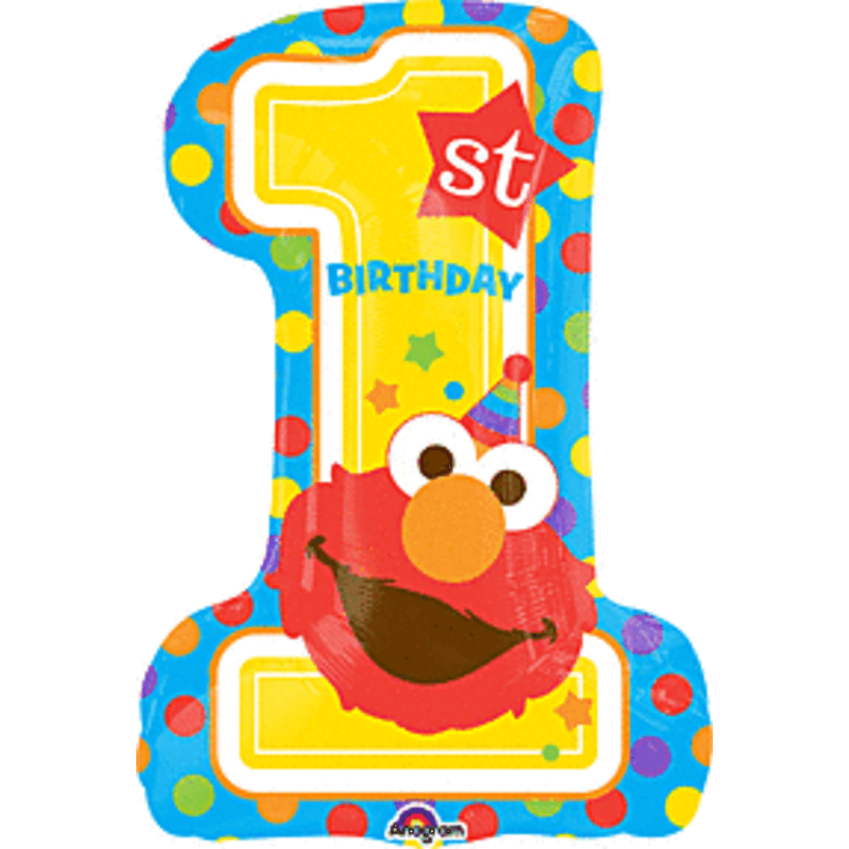 28" Sesame Street 1st Birthday