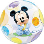 22" Baby Mickey Bubble